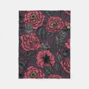 The mice party fleece deken