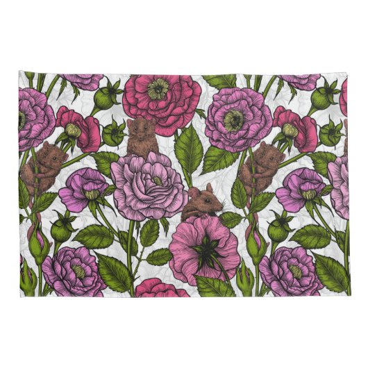 The mice party kussensloop (Achterkant-Rechts)