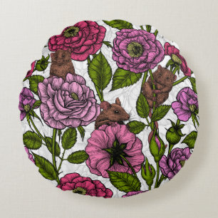 The mice party rond kussen