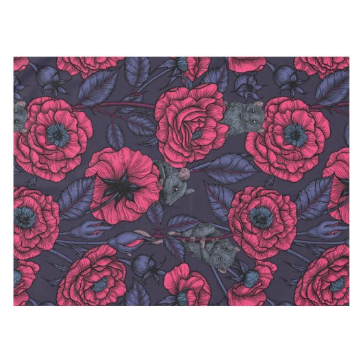 The mice party tafelkleed (Voorkant (Horizontaal))