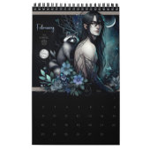 The Midnight Garden 2026 Pagan Calendar Kalender (Feb 2026)