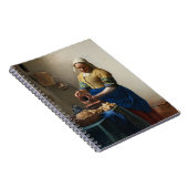 The Milkmaid by Johannes Vermeer, c. 1660 Serving Notitieboek (Rechterzijde)