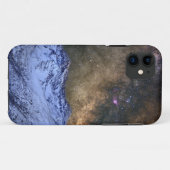 The milky way over the high mountains Case-Mate iPhone case (Achterkant (horizontaal))