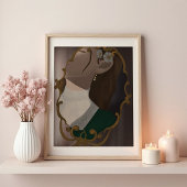 The Mirror III - A Girl Half Hidden Poster