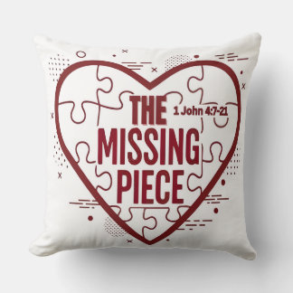 The Missing Piece – Faith Heart Design Kussen