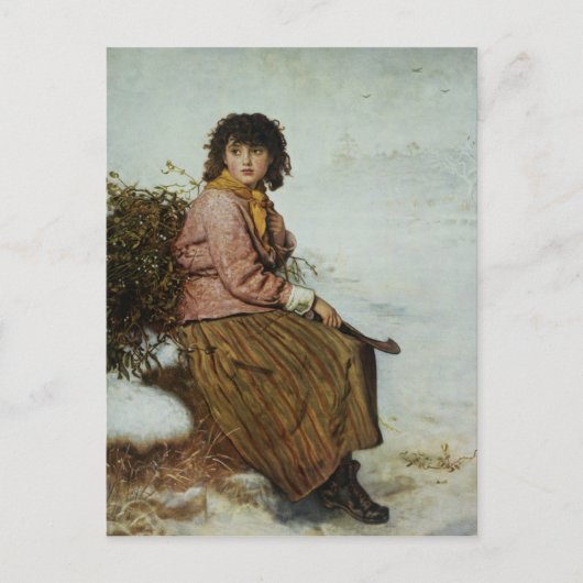 The Mistletoe Gatherer, 1894 Briefkaart (Voorkant)