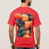 "The Mix of Berries" Cute Photo. Bestel nu T-shirt (Achterkant)