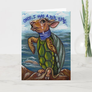 THE MOCK SCHILDPAD Alice in Wonderland Note Kaart