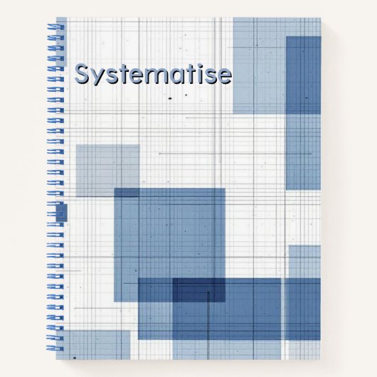 The Modular Grid | Architectural Blueprint Notitieboek (Voorkant)