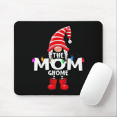 The Mom Gnome Christmas Matching Pajama Muismat (Met muis)