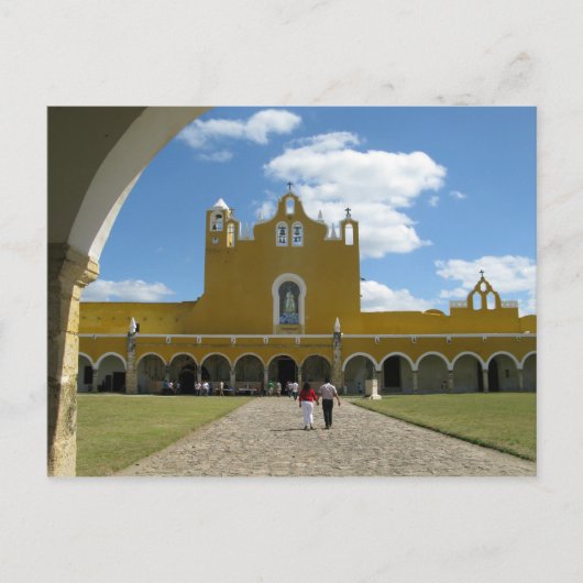 The Monastery at Izamal, Mexico Briefkaart (Voorkant)