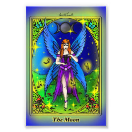 The moon foto afdruk