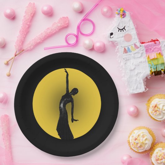 The Moonlight herinnert me 1 Papieren Bordje (Feest)