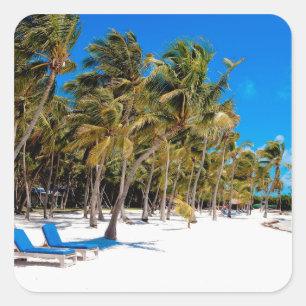 The Moorings Resort, Marathon, Key West, 3 Vierkante Sticker