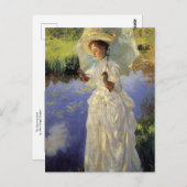 The Morning Walk van John Singer Sargent Briefkaart (Voorkant / Achterkant)