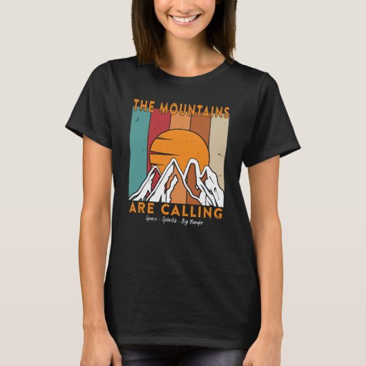 The Mountains are Calling Space Splash Big Thunder T-shirt (Voorkant)
