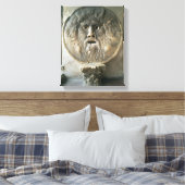 The Mouth of Truth (foto) Canvas Afdruk (Insitu (Slaapkamer))