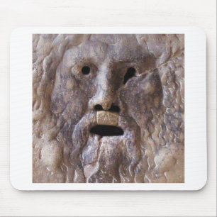 The Mouth of Truth - Rome, Italië Muismat