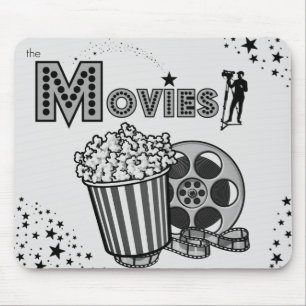 *The Movies* Lichtgrijze Muismat