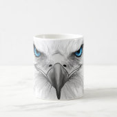 The mug is beautiful with the image of a bird's  koffiemok (Center)