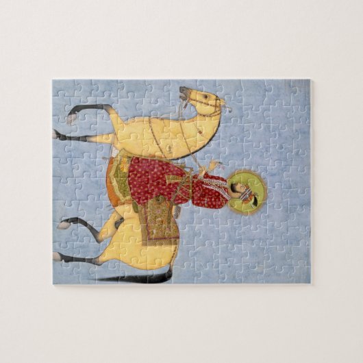 The Mughal Emperor Farrukhsiyar (1683-1719) (r.171 Legpuzzel (Horizontaal)
