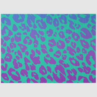 The Multi-Colored Leopard Series Design 2 Tissuepapier