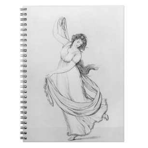 The Muse of Dance, Bord VI van 'Lady Hamilton' Notitieboek