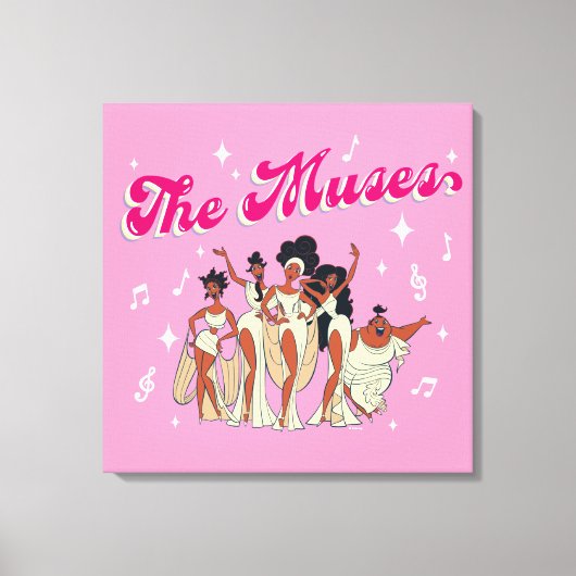 The Muses Canvas Print (Voorkant)