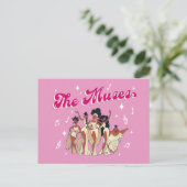 The Muses Postcard Briefkaart (Staand voorkant)