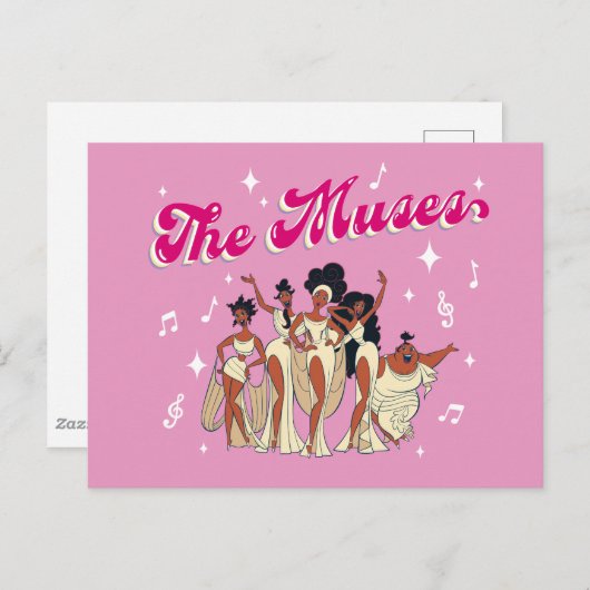 The Muses Postcard Briefkaart (Voorkant / Achterkant)