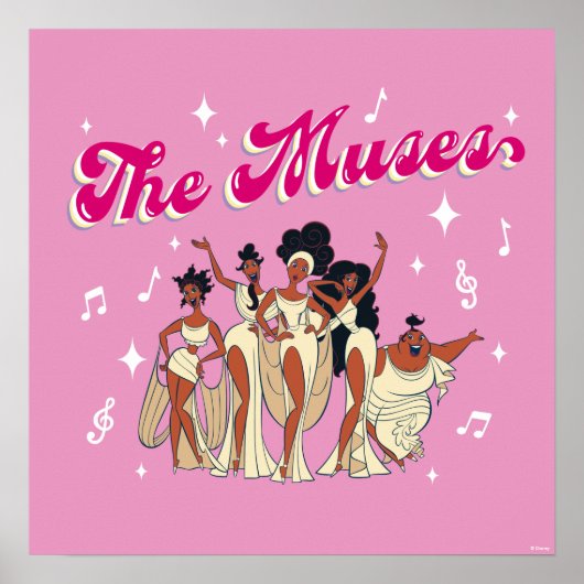 The Muses Poster (Devant)