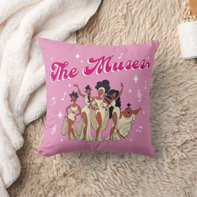 The Muses Throw Pillow Kussen (Deken)
