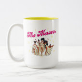 The Muses Two-Tone Coffee Mug (Gauche)