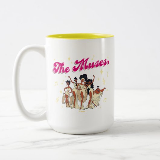 The Muses Two-Tone Coffee Mug (Gauche)