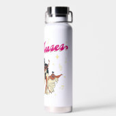 The Muses Water Bottle Waterfles (Achterkant)