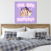 The Muses - You Are Worthy Canvas Print (Insitu (Slaapkamer))