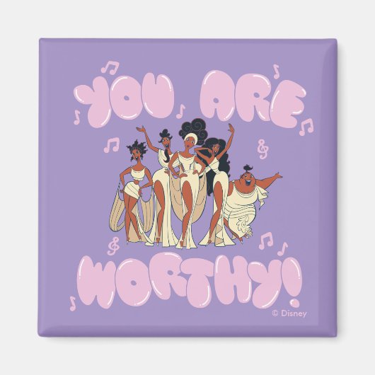 The Muses - You Are Worthy Magnet (Devant)