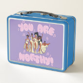 The Muses - You Are Worthy Metal Lunch Box (Achterkant)