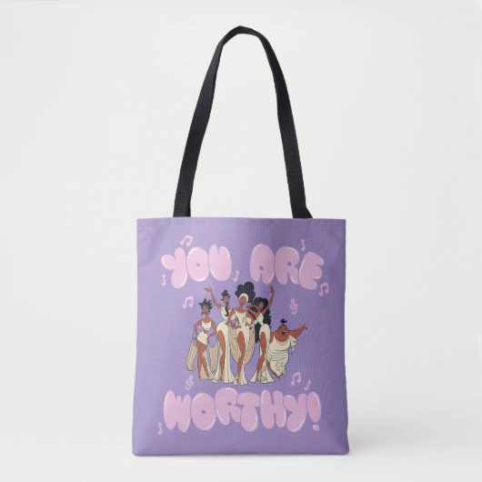The Muses - You Are Worthy Tote Bag (Devant)
