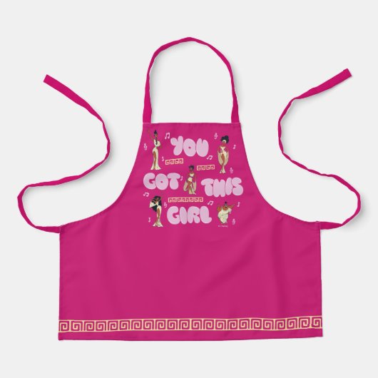 The Muses - You Got This Girl Apron Schort (Voorkant)