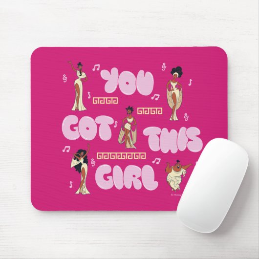 The Muses - You Got This Girl Mouse Pad Muismat (Met muis)