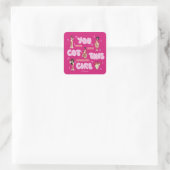 The Muses - You Got This Girl Square Sticker (Sac)