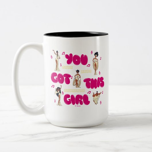The Muses - You Got This Girl Two-Tone Coffee Mug (Gauche)