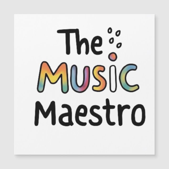 The Music Maestro  (Voorkant)