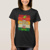 The Musical Elf Matching Group kerstparty Paj T-shirt (Voorkant)