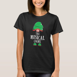 The Musical Gnome Christmas Family Matching Group T-shirt