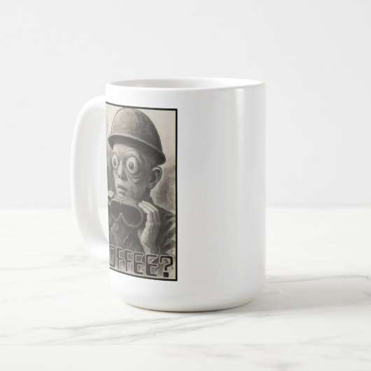 The Mutant Big Eyes Radioactive Mug (Devant gauche)