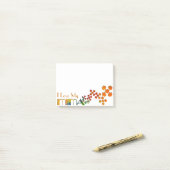 The Name Game - Mima Post-it® Notes (Op bureau)