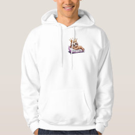 The Nap King - Een stijlvolle luiaard! Hoodie