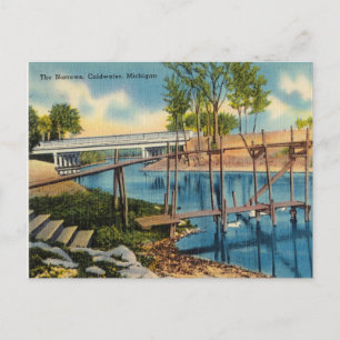 The Narrows, Coldwater, Michigan Briefkaart